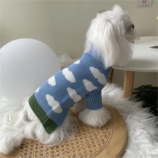 Jacquard Pet Sweater Clothing