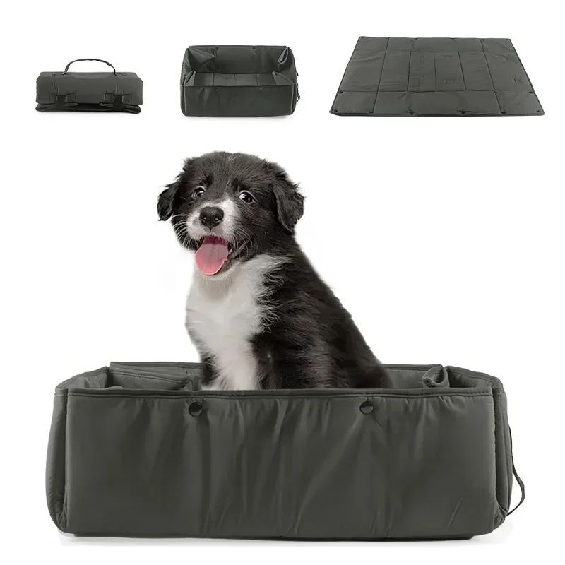 3-in-1 Portable Pet Travel Bed Carrier Mat Cushion