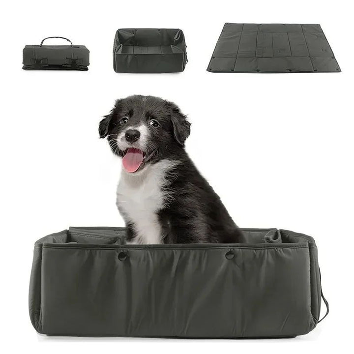 3-in-1 Portable Pet Travel Bed Carrier Mat Cushion