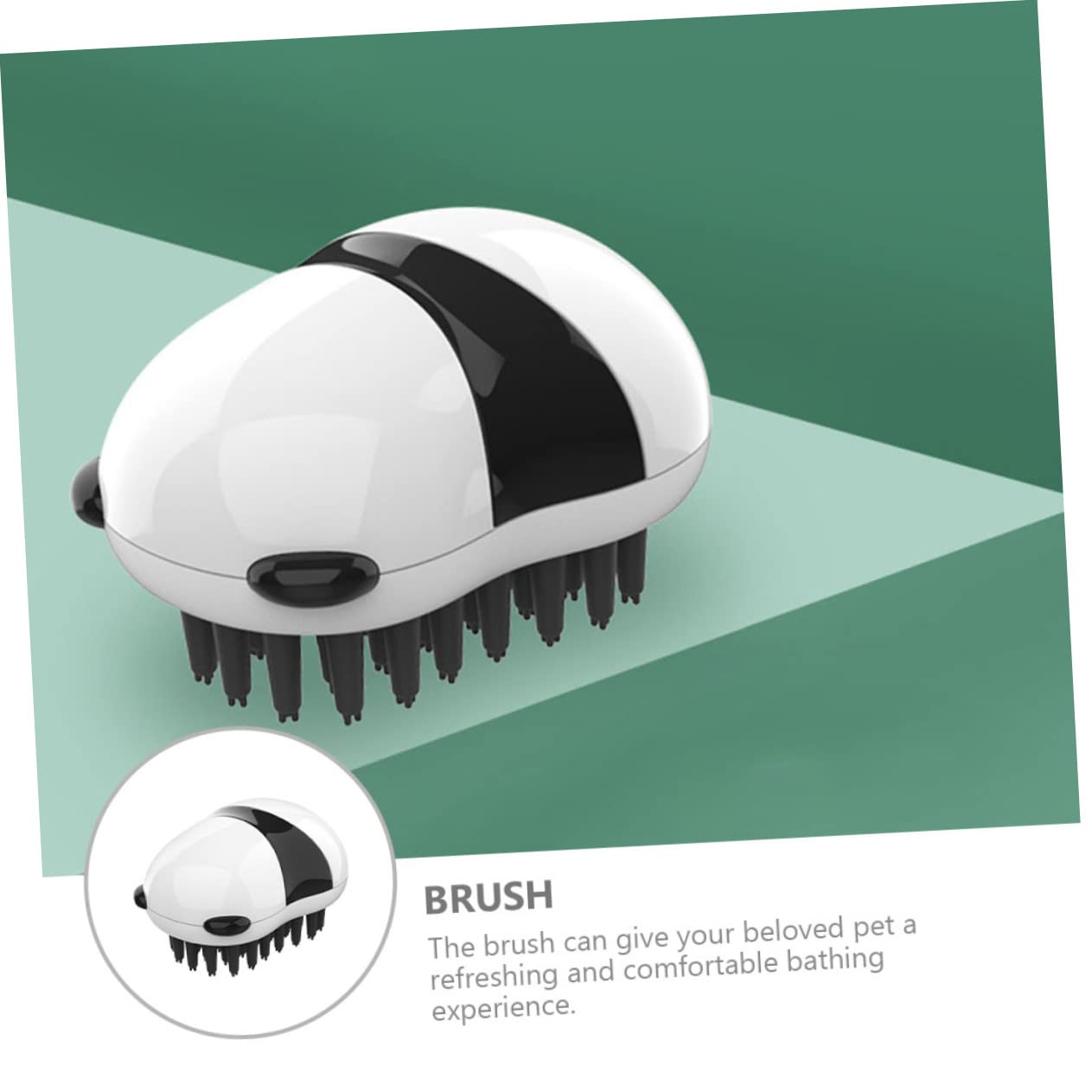 Pet Bath Brush Grooming Comb And Cleaning Glove