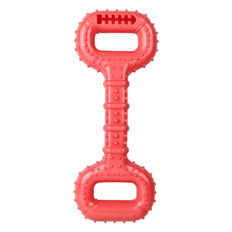 Long-Lasting Interactive Pet Chew Bone With Pull Band