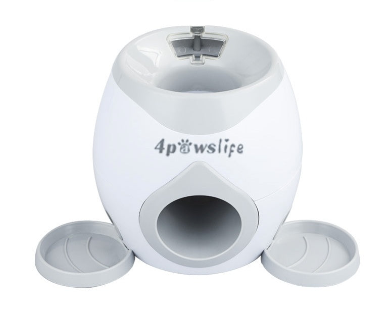 Smart Pet Tennis Ball Throwing Reward Feeder Machine