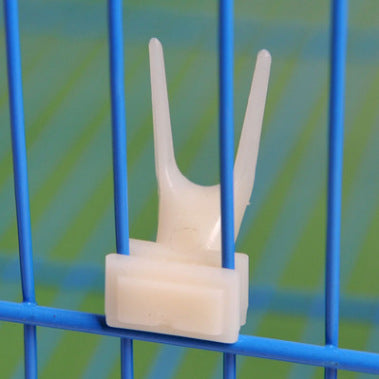 Pet Bird Fruit Feeding Fork Holder Accessory