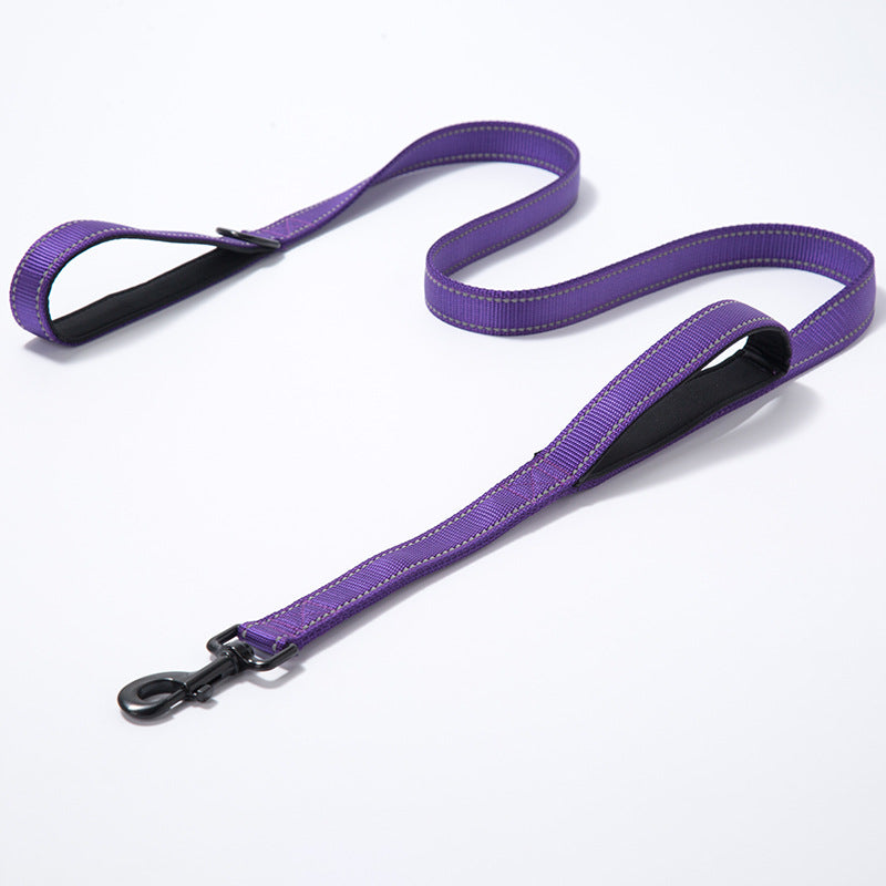 Double-Layer Reflective Nylon Pet Leash