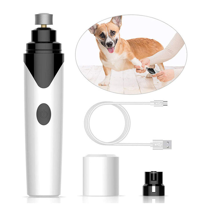 Electric Pet Nail Clipper And Grinder With Cleaning Function