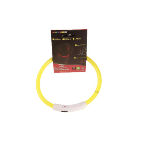 Pet USB Rechargeable LED Safety Glowing Collar