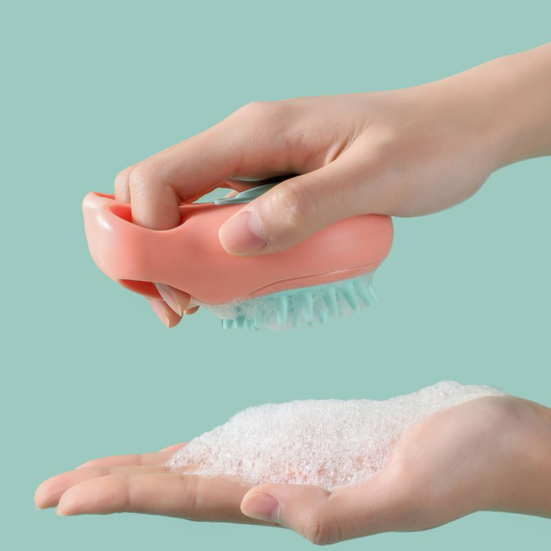 Pet Bath Massage Brush Comb Grooming Tool