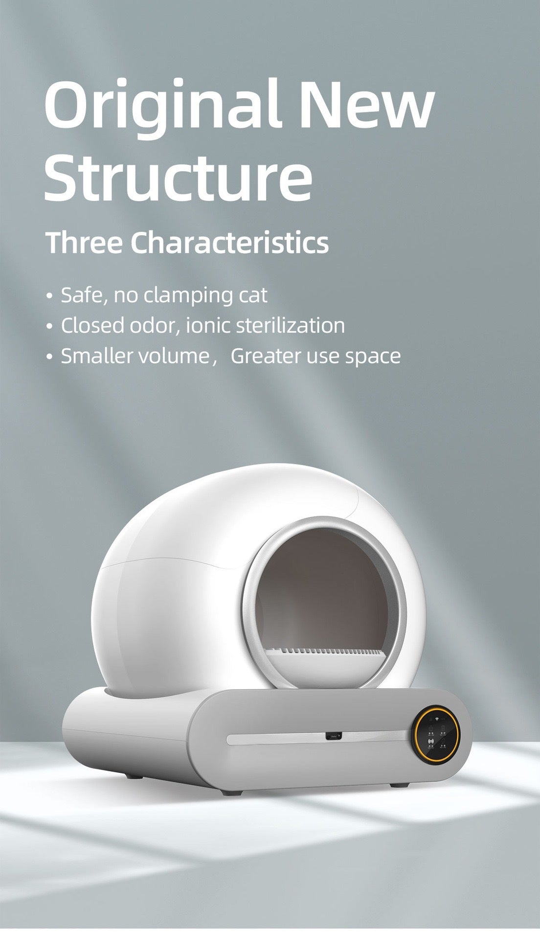 Pet Automatic Smart Litter Box Self-Cleaning Toilet