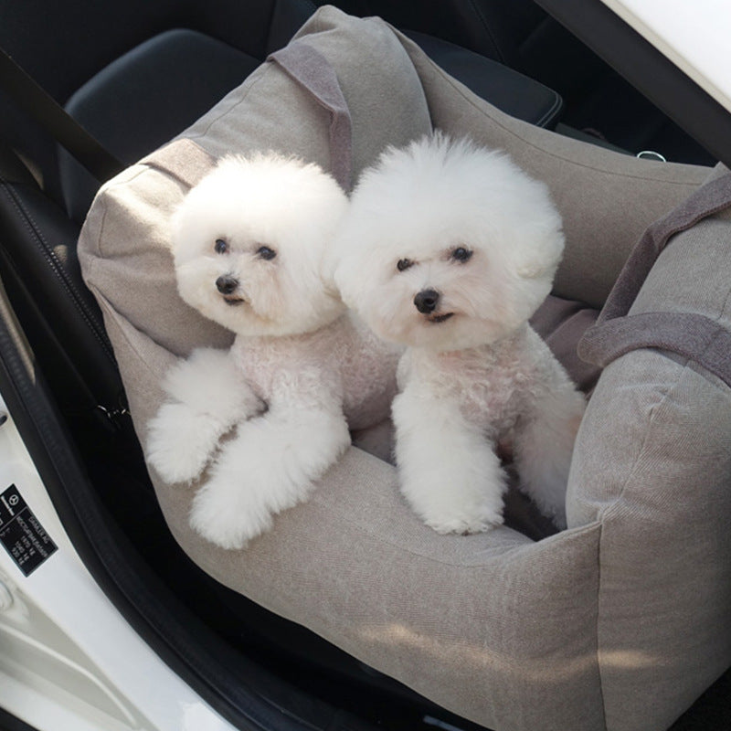 Waterproof Portable Pet Car Seat Mesh Carrier