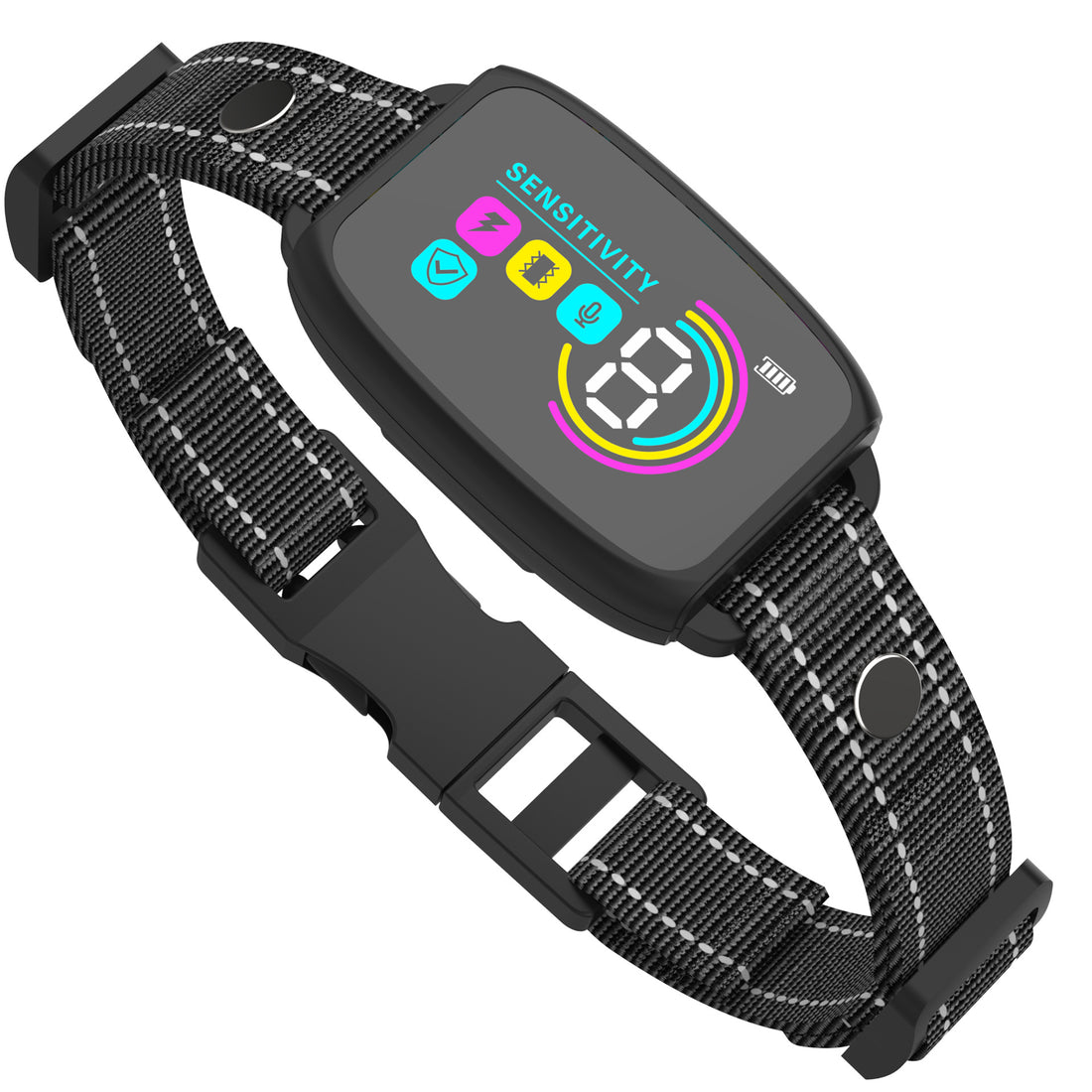 Smart Automatic Anti Barking Pet Collar Rechargeable Waterproof Design