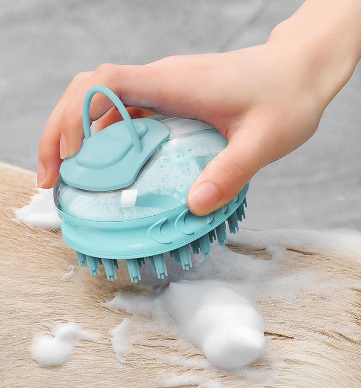 New Pet Bath Massage And Cleaning Brush