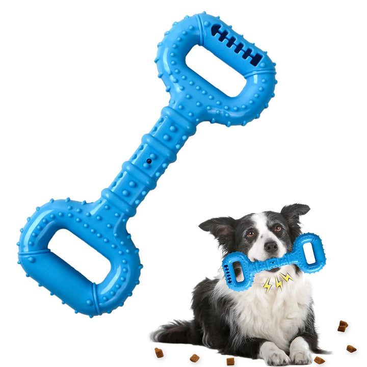 Long-Lasting Interactive Pet Chew Bone With Pull Band