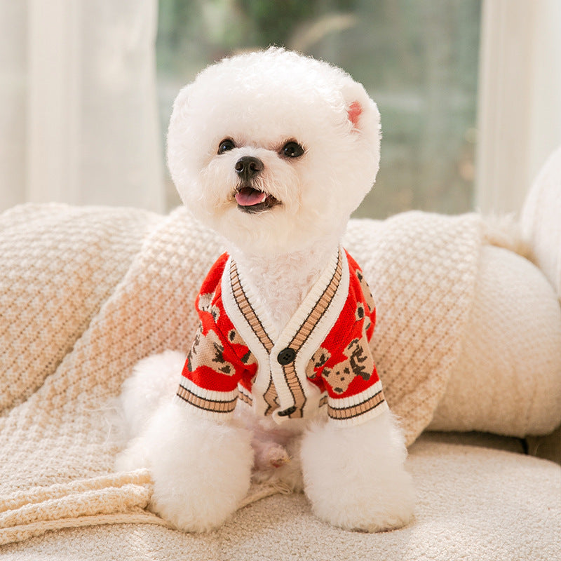 Warm Knitted Pet Sweater