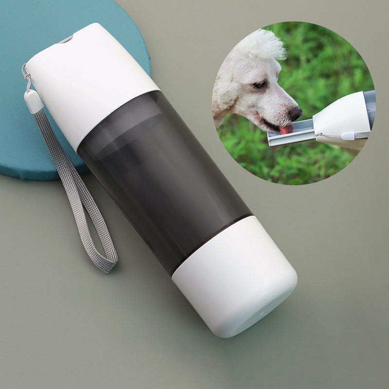 Pet Portable Water Bottle Feeder Dispenser Bowl