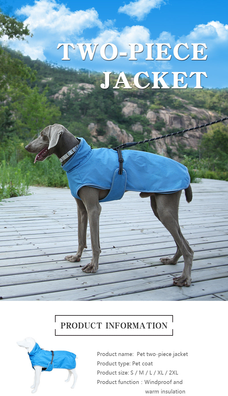 Winter Pet Shell Jacket For Outdoors