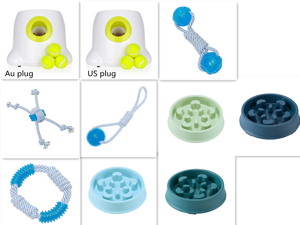 Automatic Interactive Pet Ball Launcher For Fun Exercise
