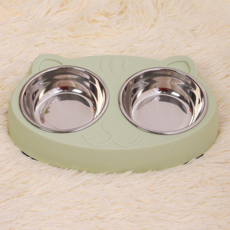 Pet Food and Water Feeding Bowl
