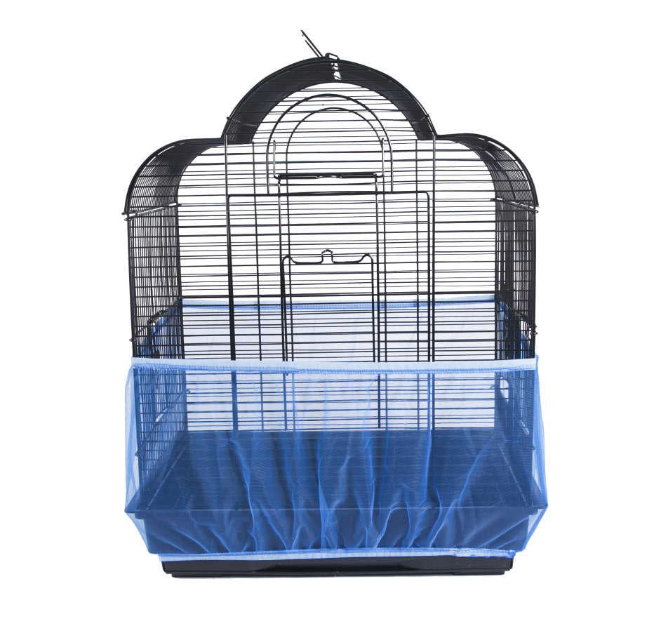 Pet Dust-Proof Mesh Bird Cage Cover Protector