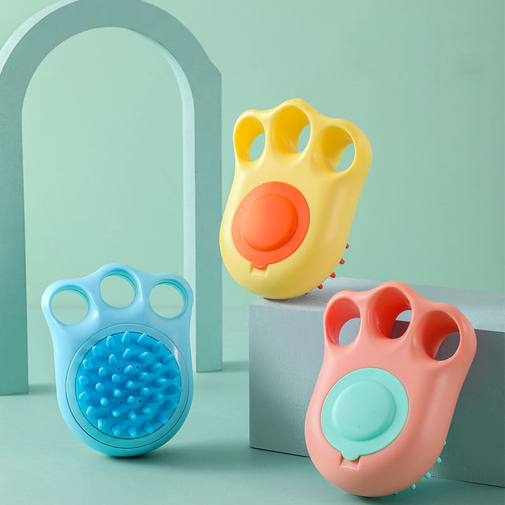 Pet Bath Massage Brush Comb Grooming Tool