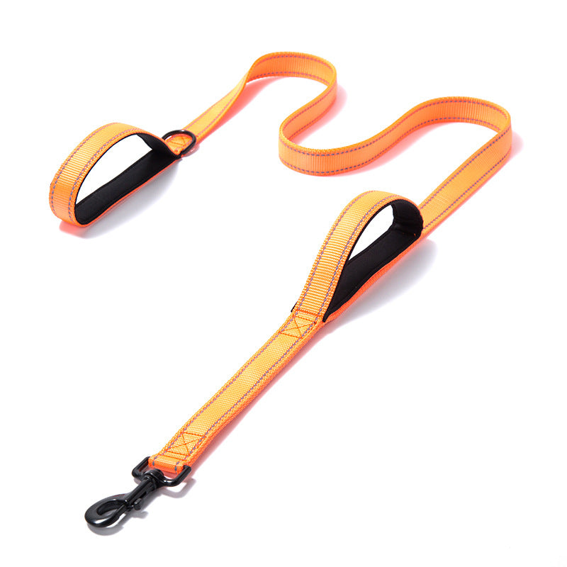 Double-Layer Reflective Nylon Pet Leash