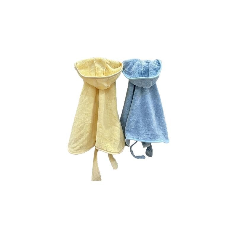 Soft Thickened Coral Fleece Pet Wearable Bathrobe