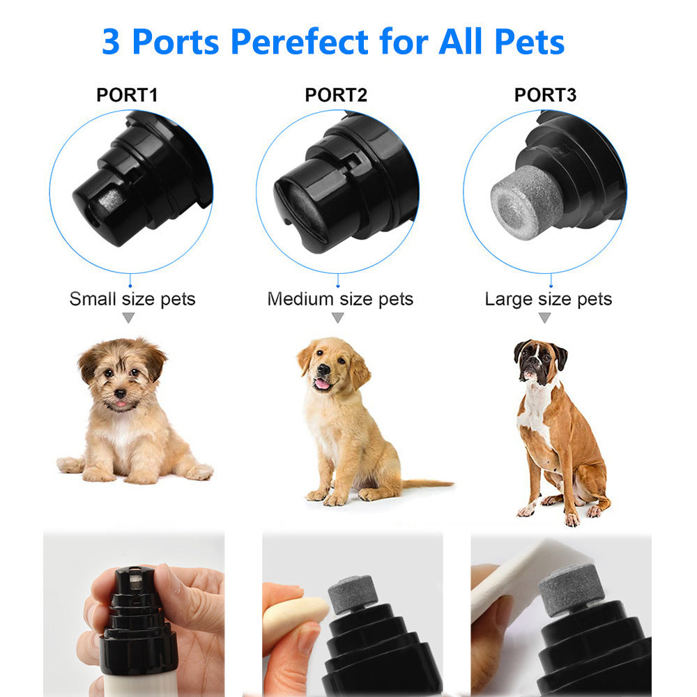 Rechargeable Electric Pet Nail Clipper And Grinder