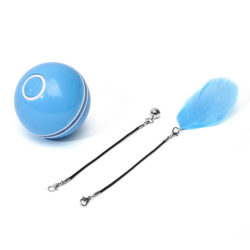 Pet LED Laser Rolling Interactive Toy Ball