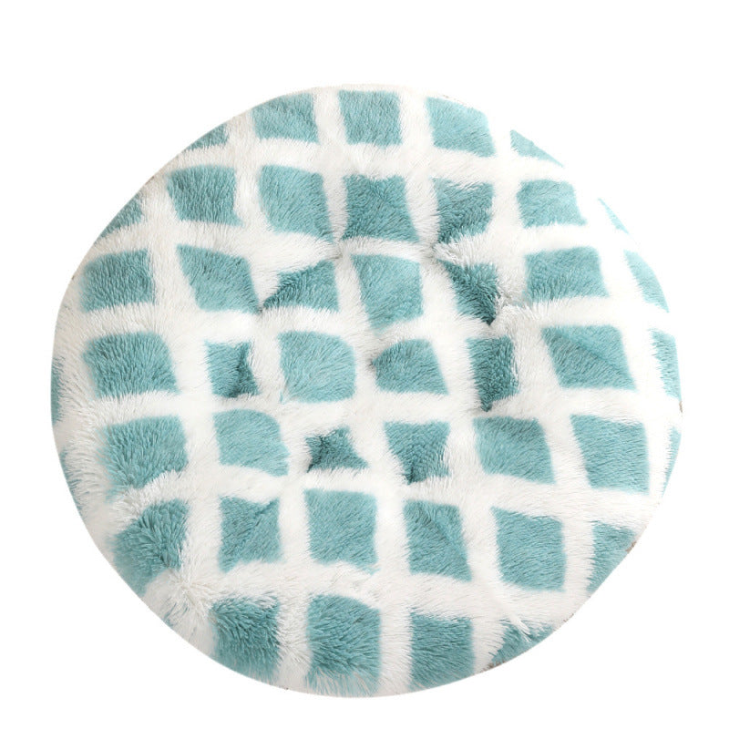 Round Plush Pet Mat Bed