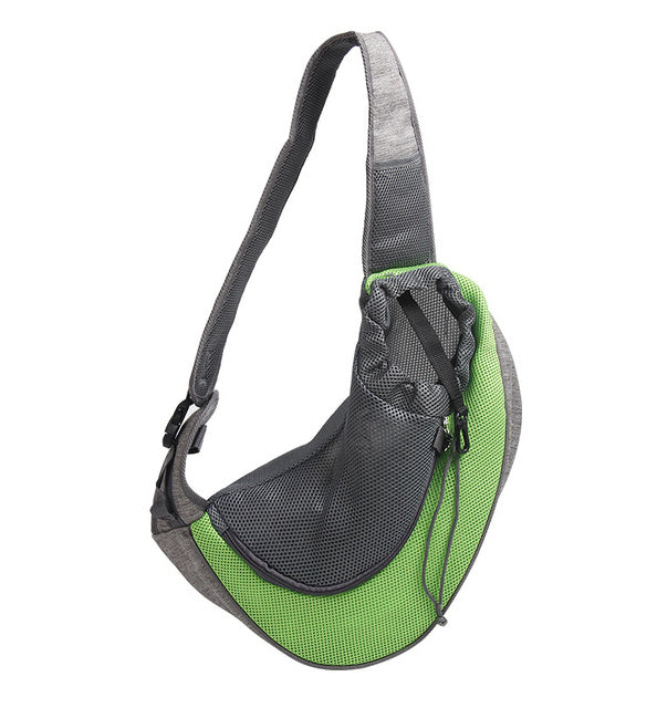 Mesh Oxford Portable Pet Travel Carrier Shoulder Bag