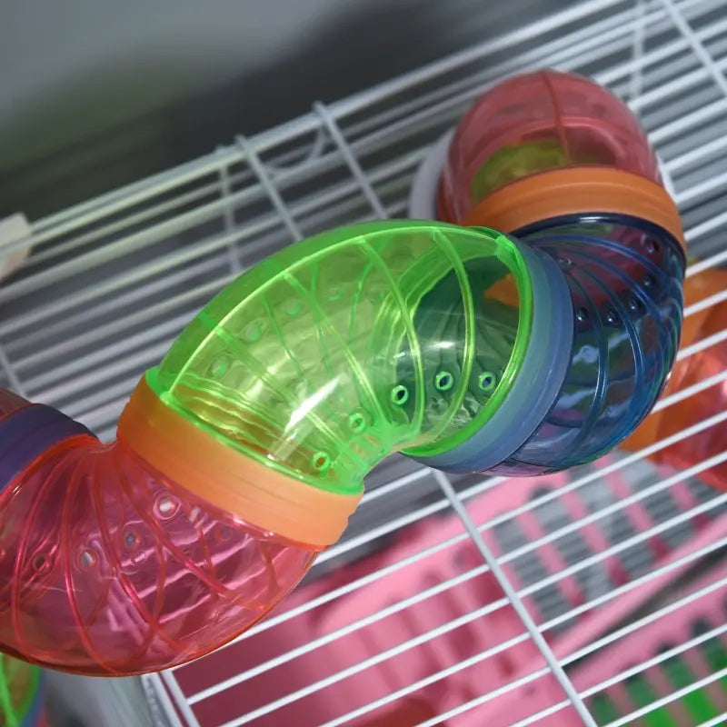 Pet Five Tier Hamster Cage Portable Travel Carrier
