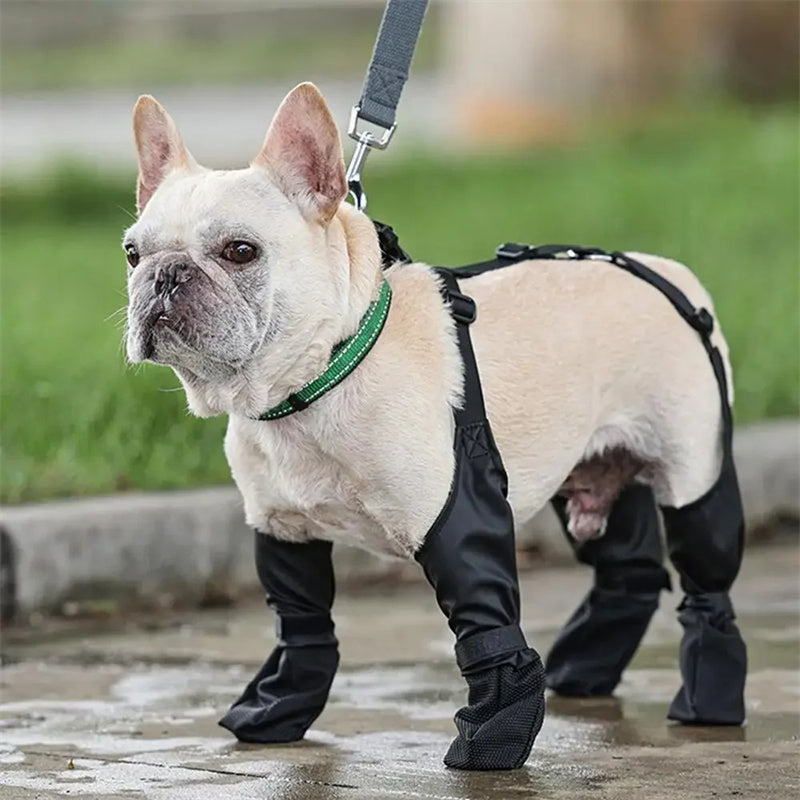 Pet Waterproof Adjustable Breathable Outdoor Paw Protection Boots