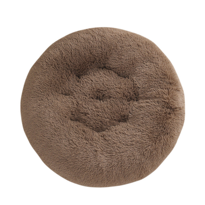 Round Plush Pet Mat Bed