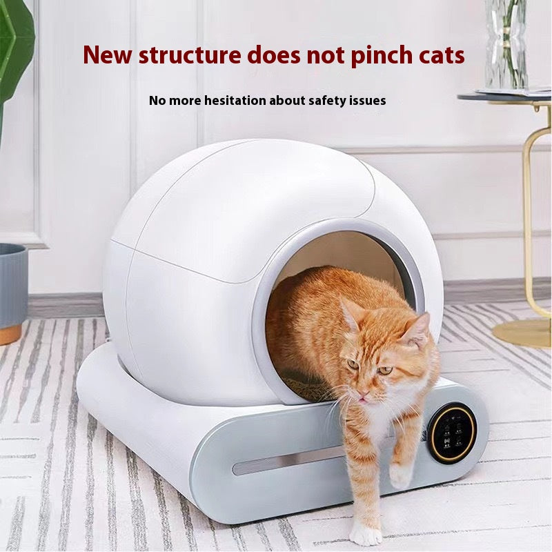 Pet Automatic Smart Litter Box Self-Cleaning Toilet