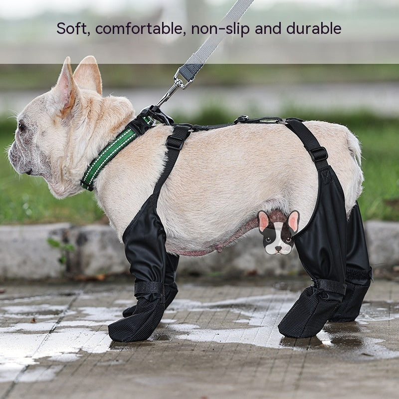 Pet Waterproof Adjustable Breathable Outdoor Paw Protection Boots