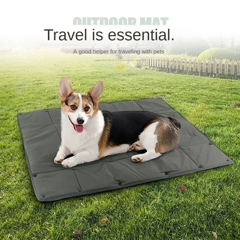 3-in-1 Portable Pet Travel Bed Carrier Mat Cushion