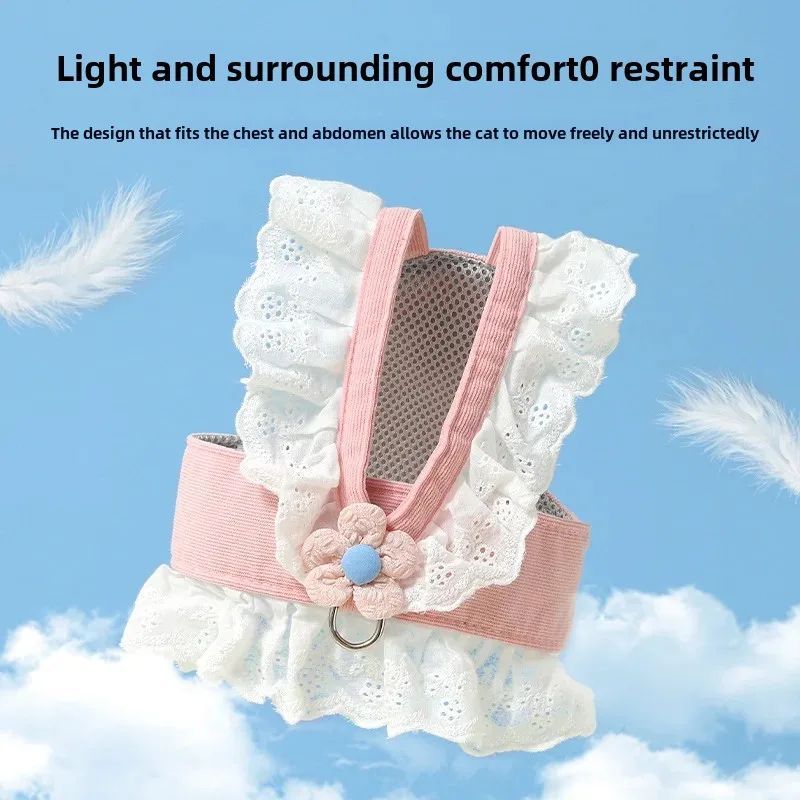 Adjustable Pet Leash and Safety Walking Harness Rope