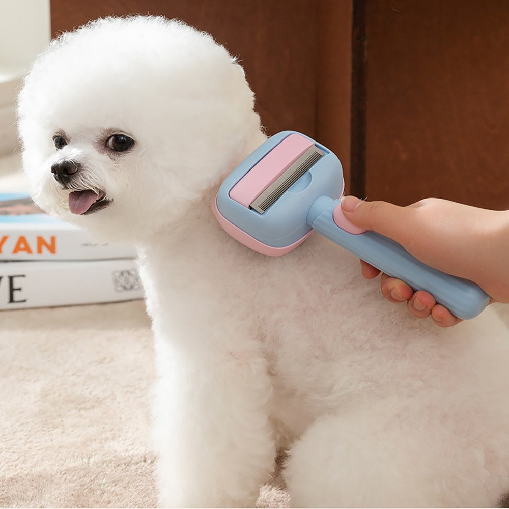 Pet Deshedding and Dematting Grooming Brush for Pets