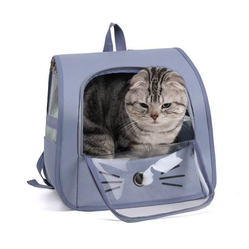 Portable Breathable Pet Carrier Backpack For Small Pets