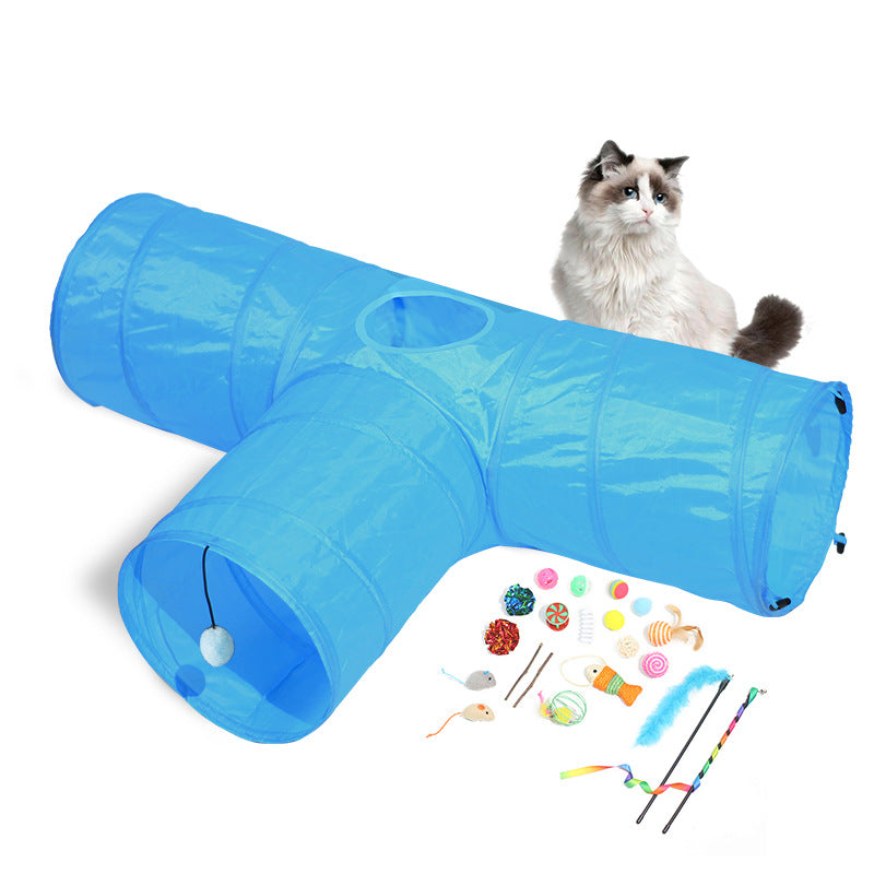 Foldable Pet Tunnel Climbing Toy