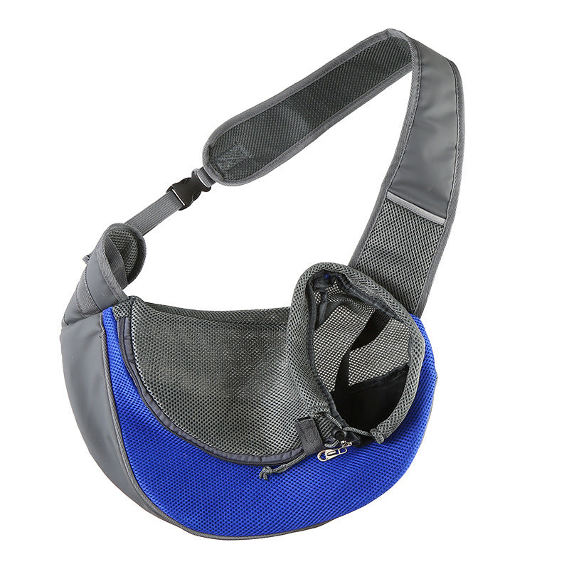 Mesh Oxford Portable Pet Travel Carrier Shoulder Bag
