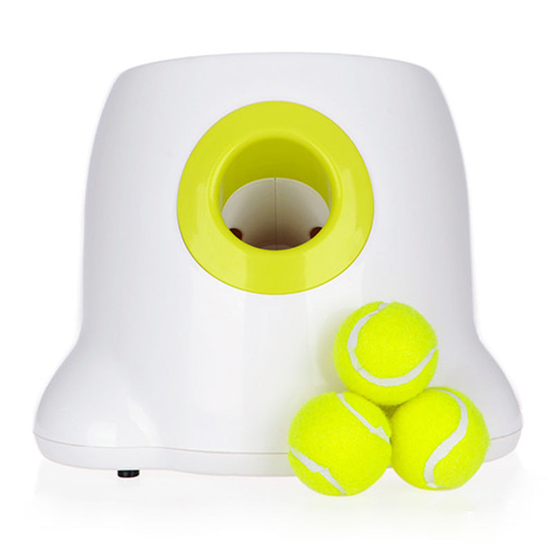 Automatic Interactive Pet Ball Launcher For Fun Exercise