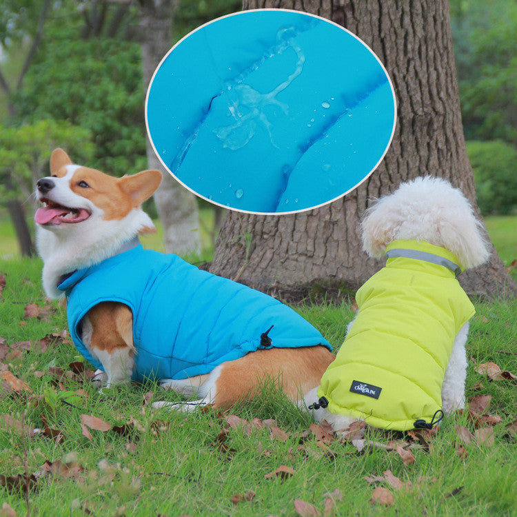 Thickened Waterproof Reflective Pet Outdoor Jacket