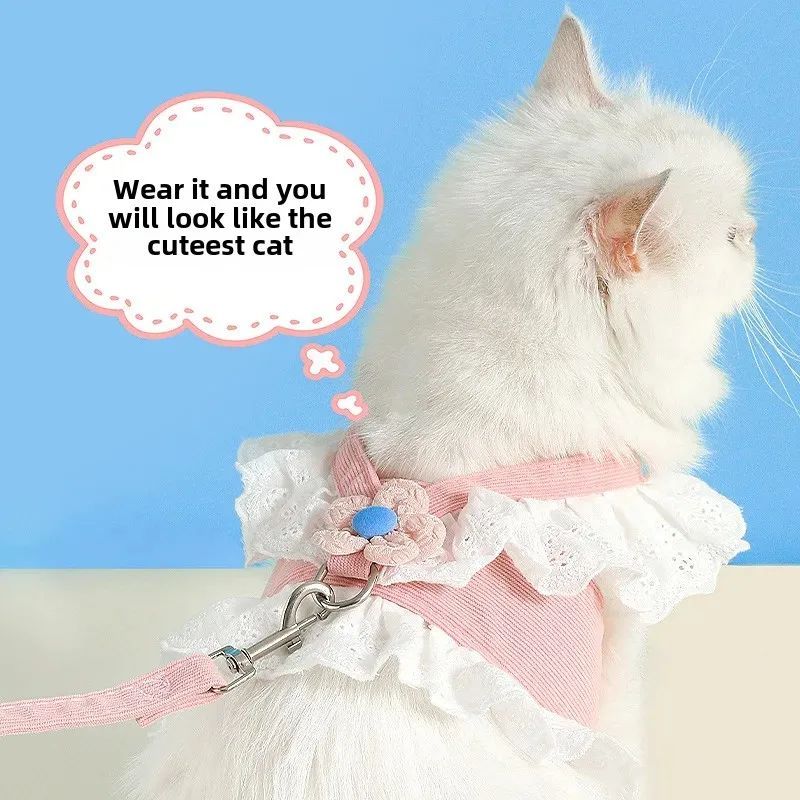 Adjustable Pet Leash and Safety Walking Harness Rope
