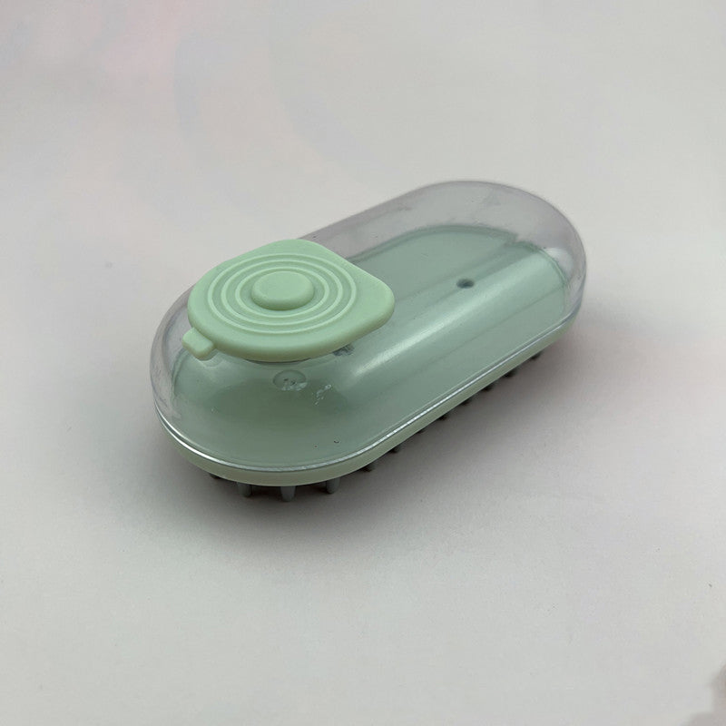 Handheld Pet Bath Massage Brush Soft Hair Cleaner