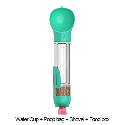 Pet Portable Multifunction Travel Water Feeder Bottle