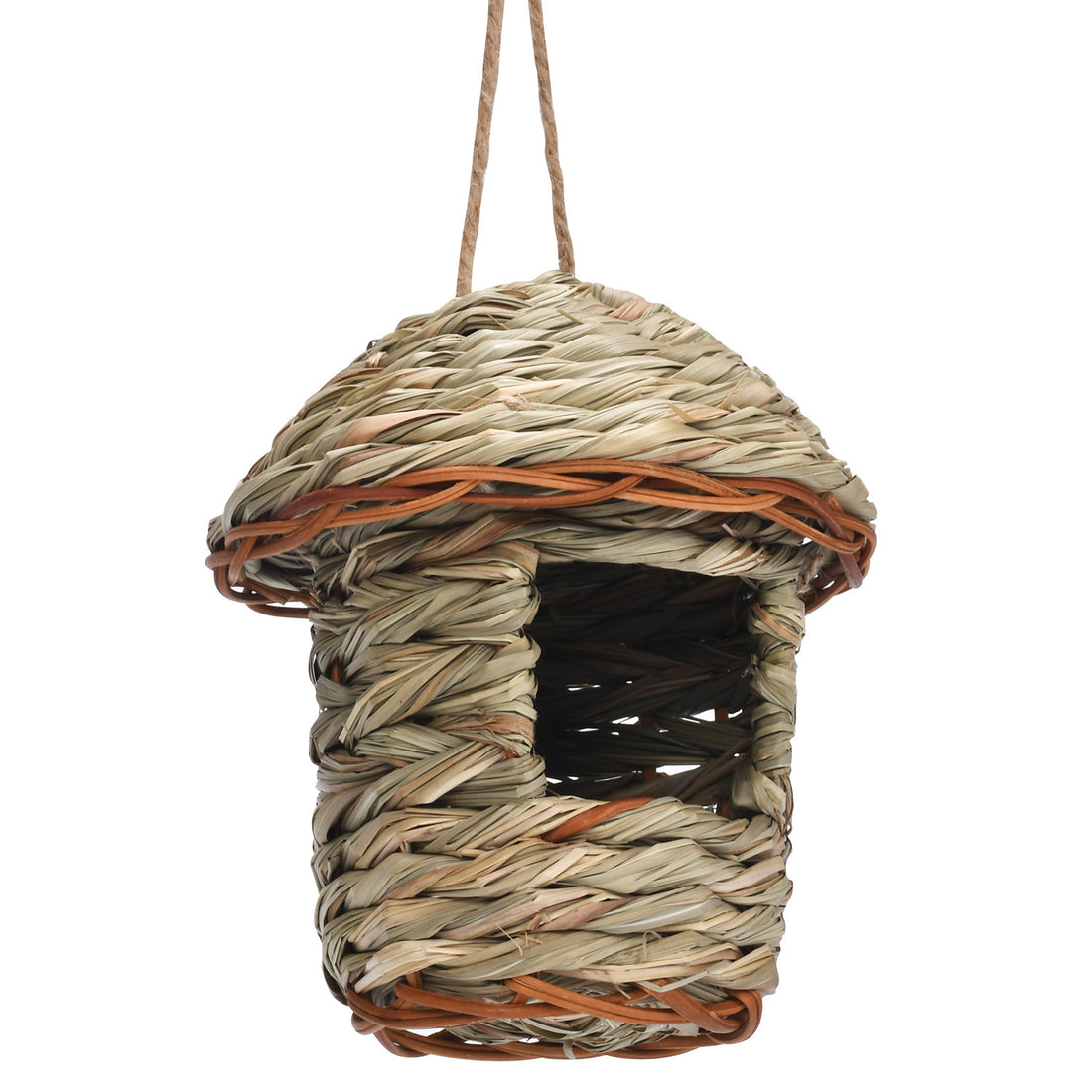 Pet Handmade Straw Bird Nest Cozy Shelter
