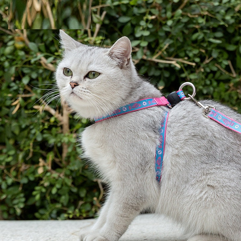Pet Bell Chest Strap Adjustable Leash Harness