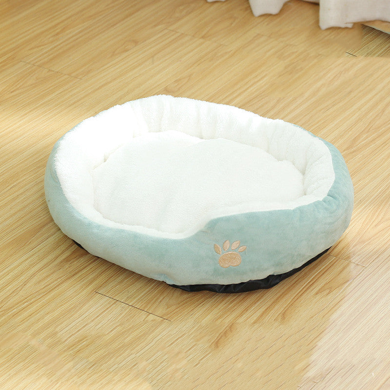 Removable Washable Round Pet Kennel Bed