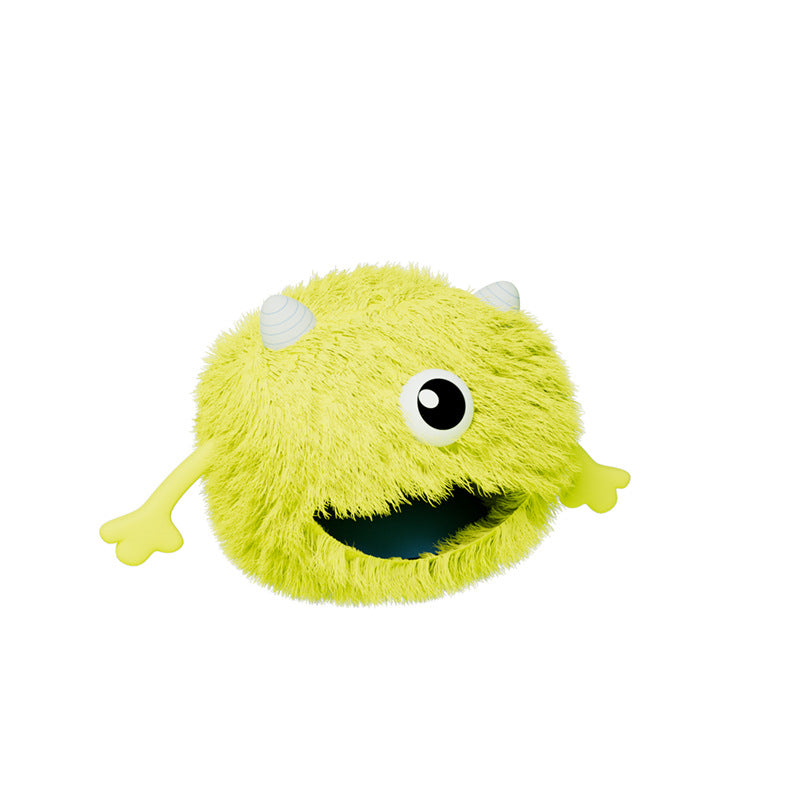 Machine Washable Fluffy Round Calming Pet Bed