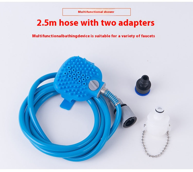 Pet Bathing Gloves Silicone Handheld Shower Massage Brush